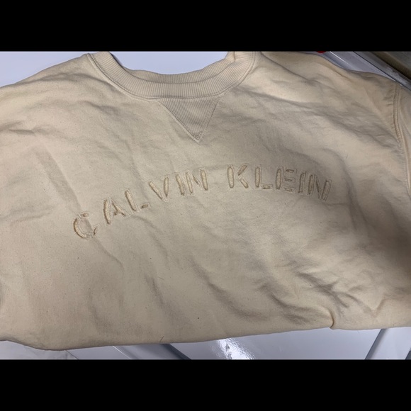 yellow calvin klein shirt - Picture 1 of 3